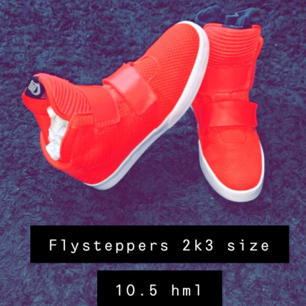 Nike Flysteppers 2k3 Action Red White